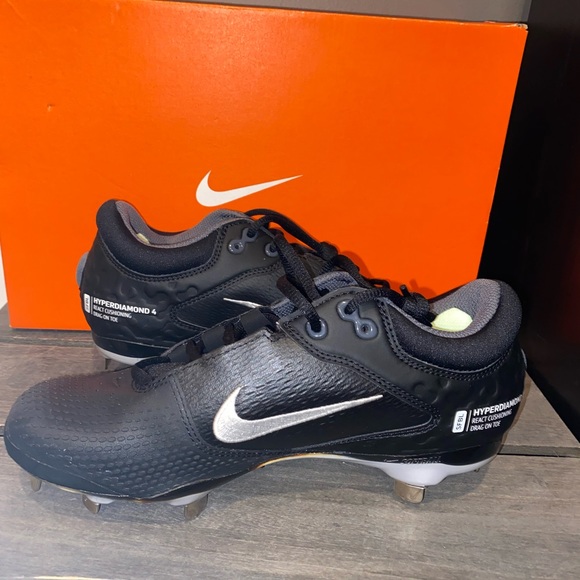 Nike Hyperdiamond 4 Elite Women's Softball Cleats - NWOB - Picture 2 of 7